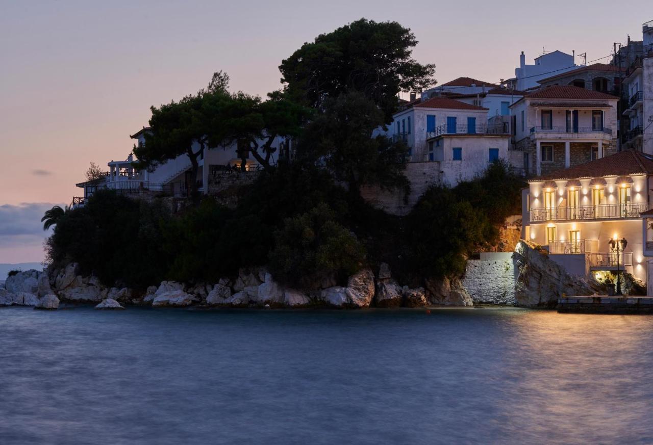 The Water Aparthotel Skiathos Town Bagian luar foto